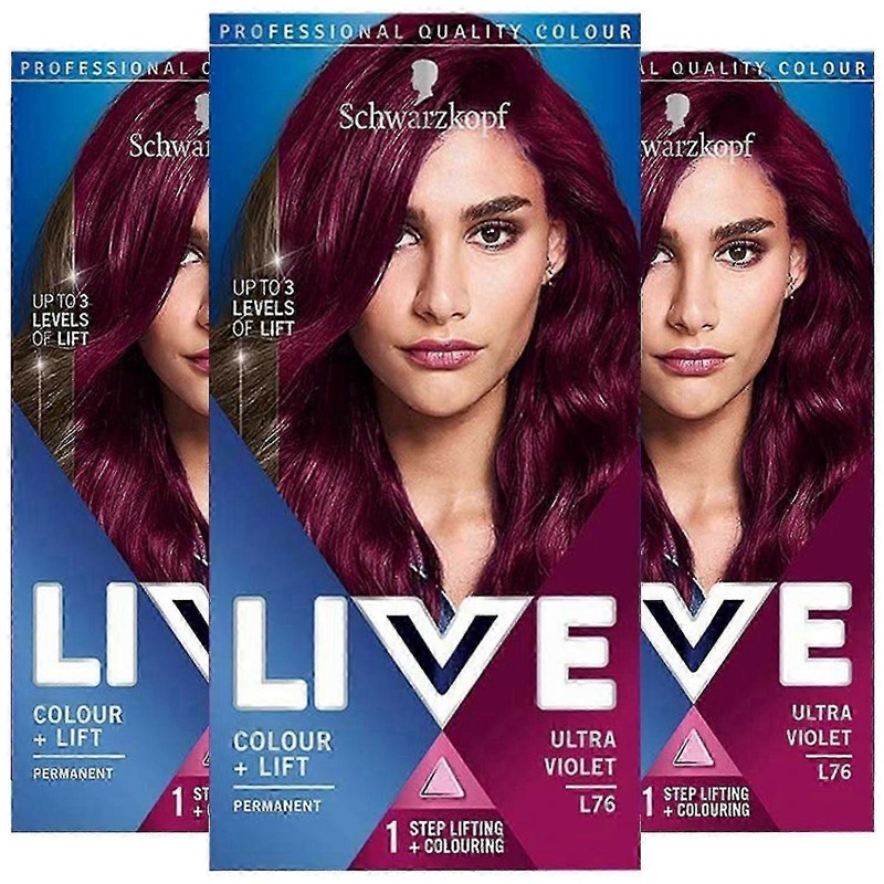 2025 Schwarzkopf Live Hair Colour + Moisture – Cocoa Crush M06 (Pack of 3)