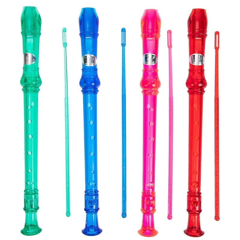 Assorted Color 8Hole Beginner Clarinet Practice Instrument for Kids Made of Durable Resin