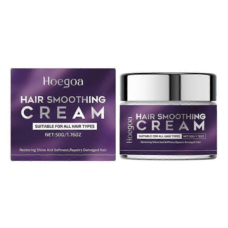 Hair Relaxer Hair Straightener Cream Smooth Hair Nourishing Straight