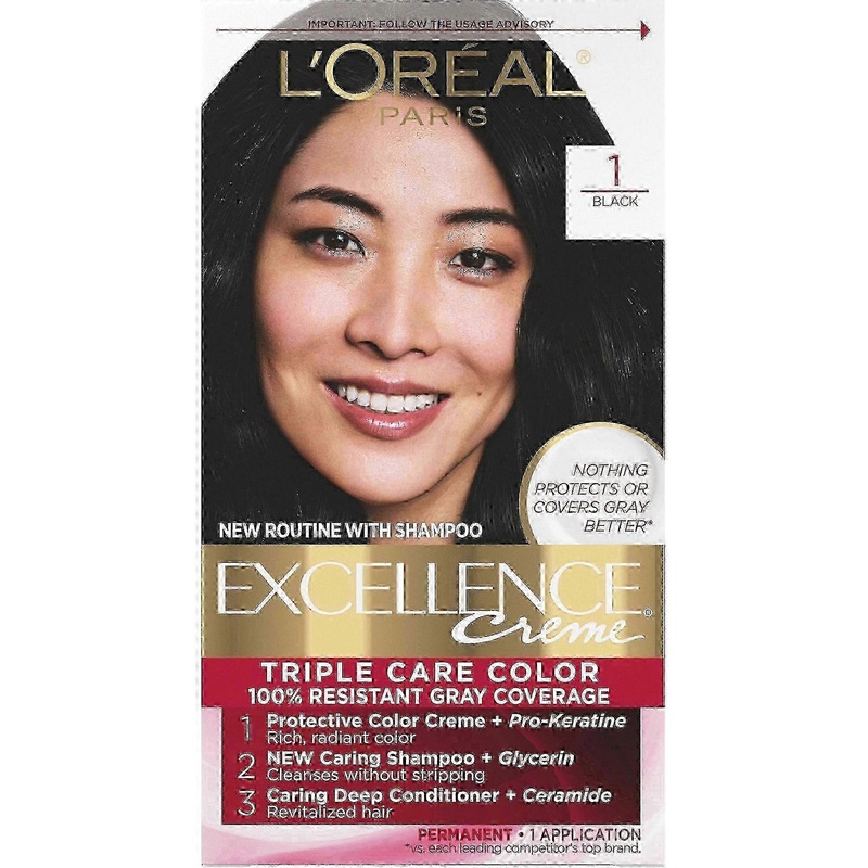 L’oreal Excellence Creme Hair Kit, Natural Black, 1 Ea