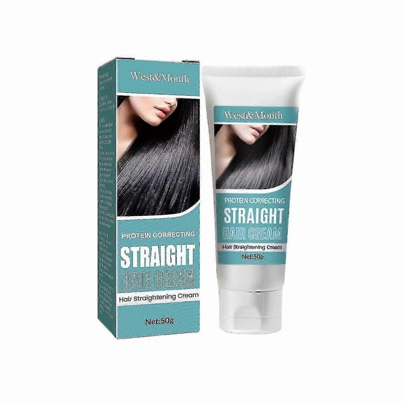 New Protein Correcting Hair Straightening Cream – Silk & Gloss Hair Straightening Cream, Nourishing Fast Smoothing Hair Straightener Cream For All