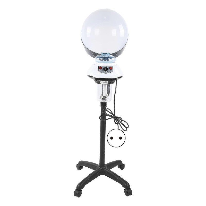 Salon Spa Hair Steamer Support Roulant Capuche Coloration Cheveux Permanente Conditionneur Vapeur