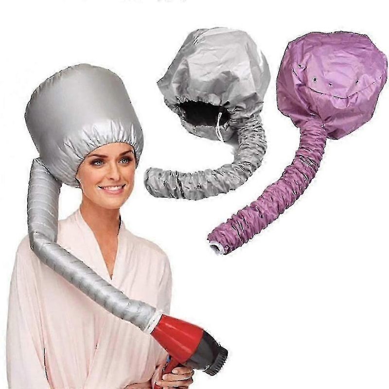 Soft Hairdressing Cap with Hair Dryer for Gentle Drying – B