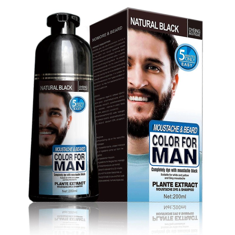 Ammonia-free Healthy Hair Dye Instant Black Hair Color Easy Operation for Women Men Hair Care