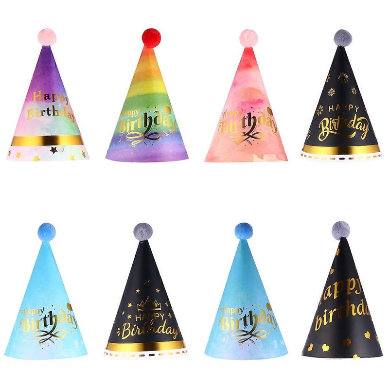 Creative Birthday Caps with Unique Embellishments for Themed Parties