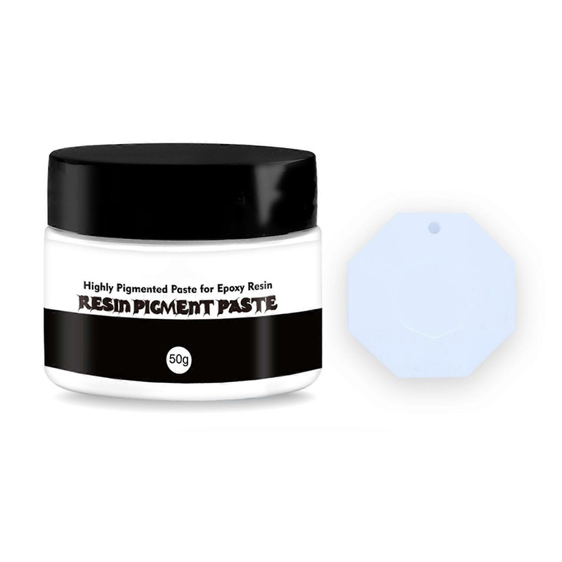 Essential Resin Colorant Practical Fluorescent Color Pastes High Concentration Dyes for Creative Painting and Crafting  White