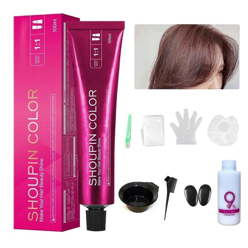 2025 Damage-Free Semi-Permanent Hair Color Dyes Set Professional Hair Color Cream