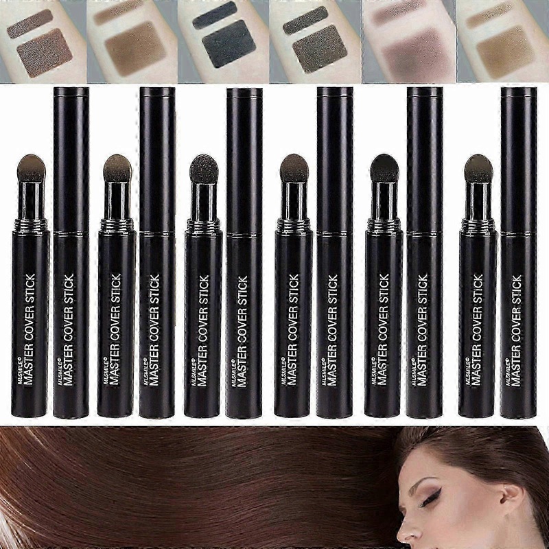 2025 Hairline Powder Stick, Hair Shadow Filler Powder for Root Touch Up, Waterproof Cover Gray Hair Root and Thin Hair