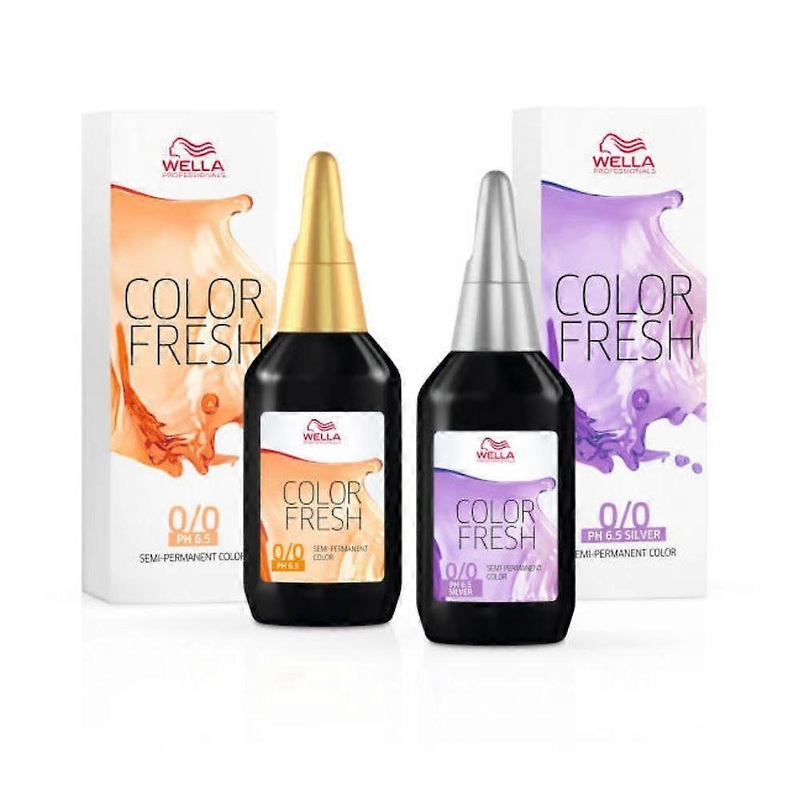3 x Wella Color Fresh Hair Toner 75ml – 5/55 Light Brown/Intense Red Violet