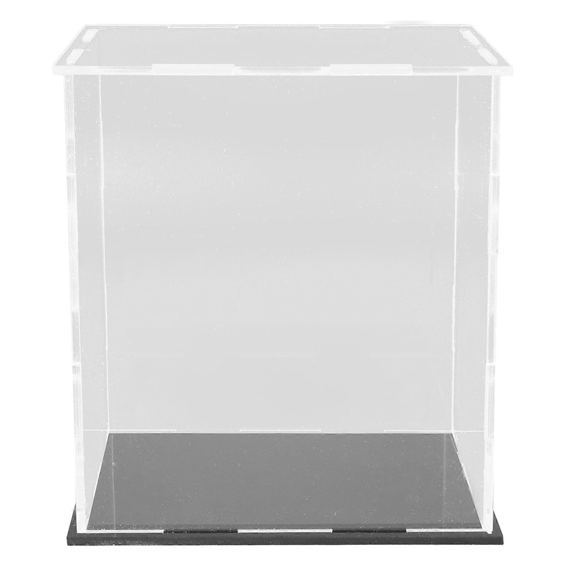 Acrylic Display Box for Models and Dolls Transparent Protective Storage Container Assorted Color