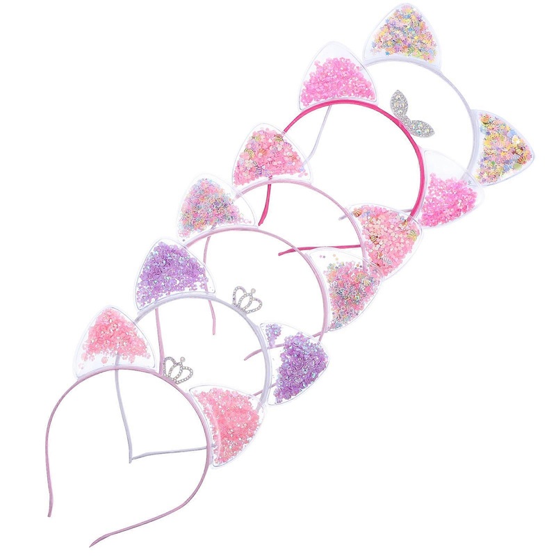 Children’s Cat Ear Headband, Festive and Memorable Photo Props, Ideal for Celebrations
