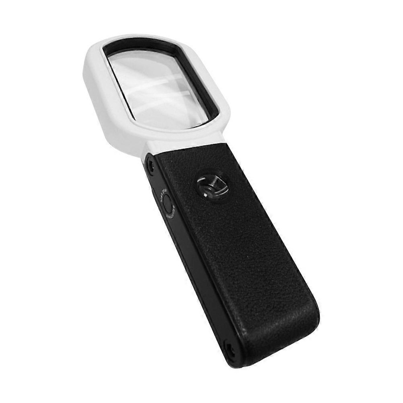 Foldable Magnifier with Bright LED Light for Home Use ABS Material Assorted Color