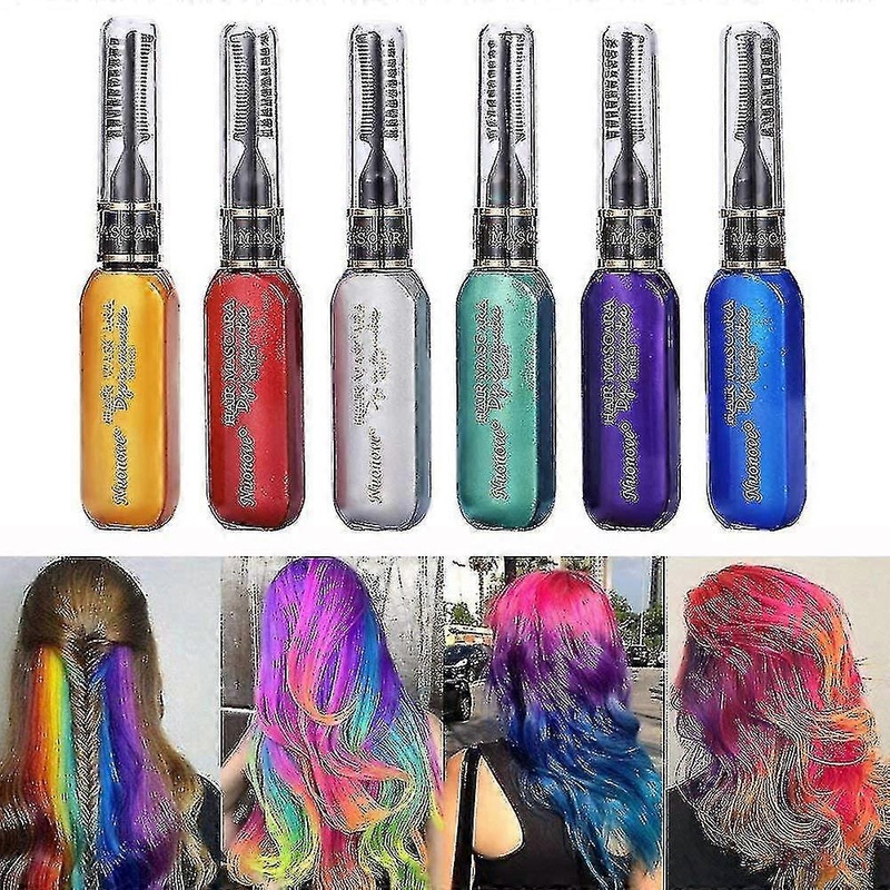 Hair Dye For Girls Temporary Hair Mascara Temporary Hair Color Chalk Temporary Hair Dye