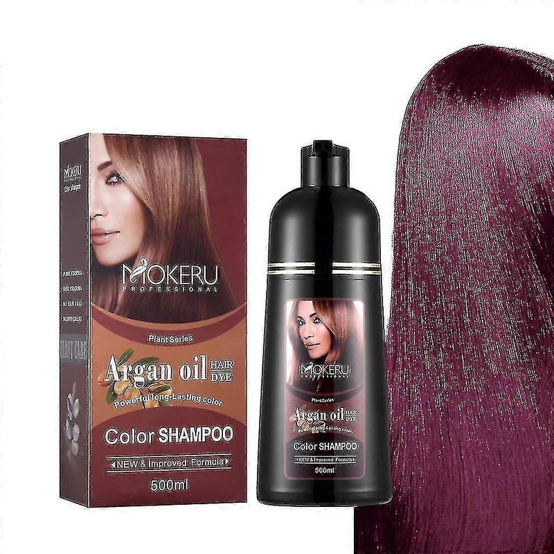 Instant Hair Color Shampoo For Gray Hair Coverage Hair Dye Shampoo In Minutes – MXBC