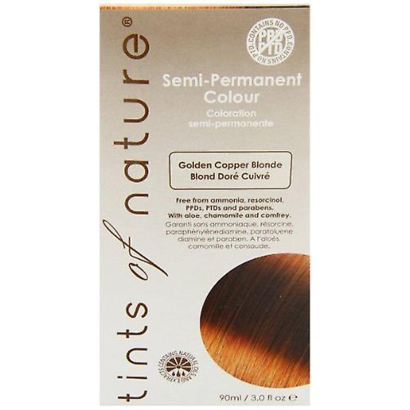 Tints of Nature, Golden Copper Blonde Semi Permanent 90ml