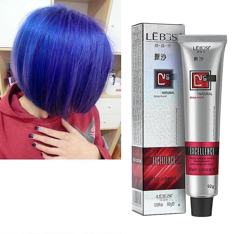 1 Pcs Hair Tint Colorant Semi Permanent Long Lasing Hair Cream Color Dye Paint