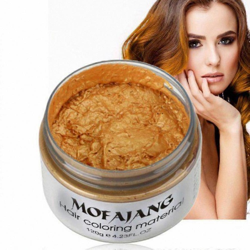 9 Vibrant Shades Unisex Hair Wax for Styling and Coloring Cream DIY Treatment