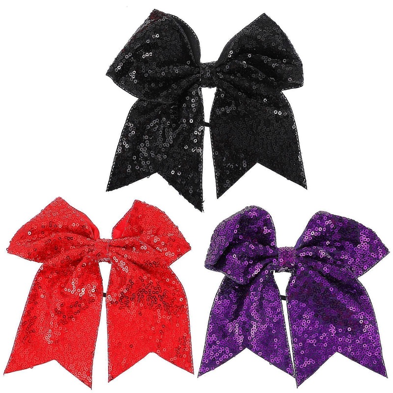 Ponytail Bows for Girls, Eye-Catching Hair Decor for Birthday and Masquerade Celebrations