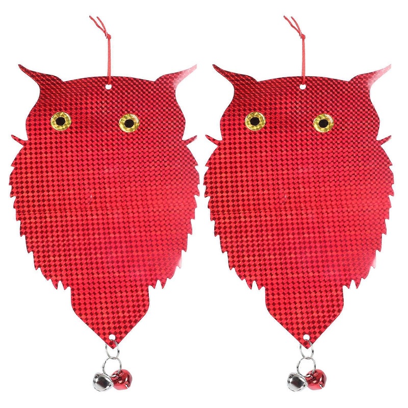 Reflective Fake Owl , Protects Spaces by Confusing Naturally