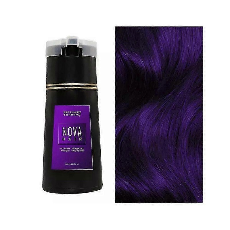White hair dye shampoo for quick black results