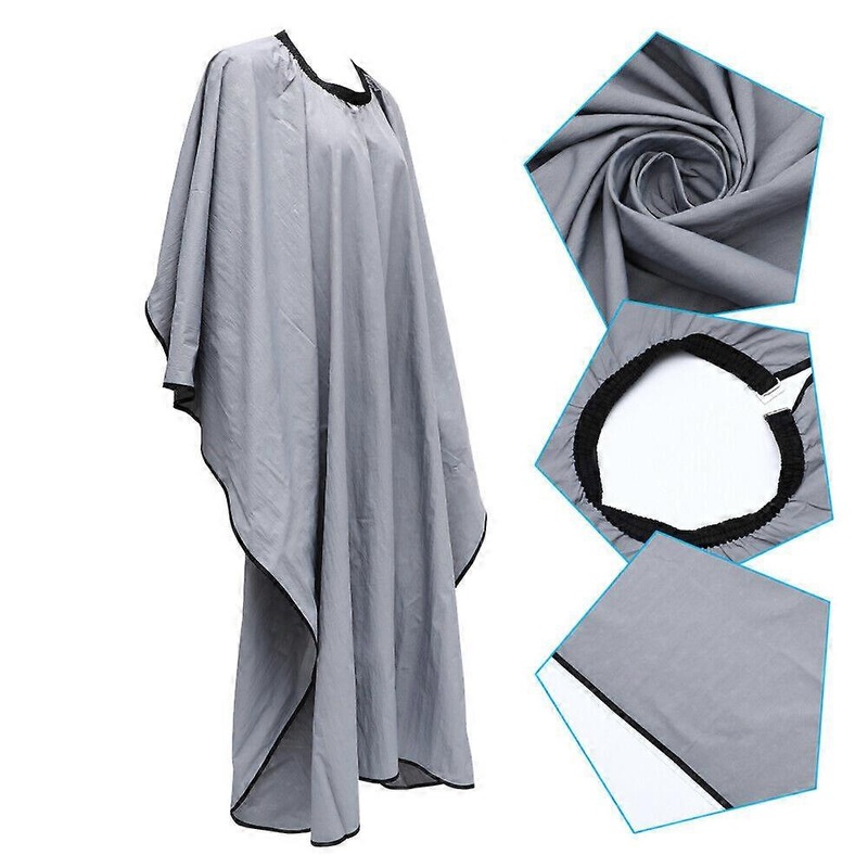 1 Pc Hairdressing Barber Cape Hair Cutting Cape Salon Gown Smock with Sleeves