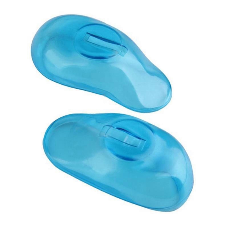 1Pair Dye Ear Protector Reusable Waterproof Salon Supplies Home Personal Use Dye Ear Cover for Family QinHai