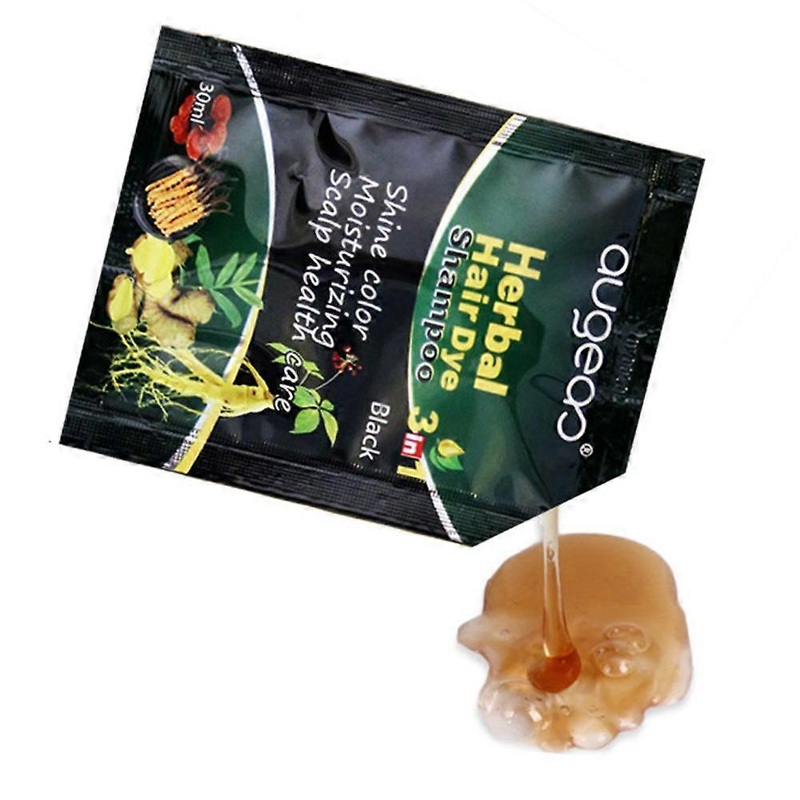 c-5 wine red (D) $Augeas a black trial pack 30ml hair dye bag plant cover white hair dye at home black hair dye cream