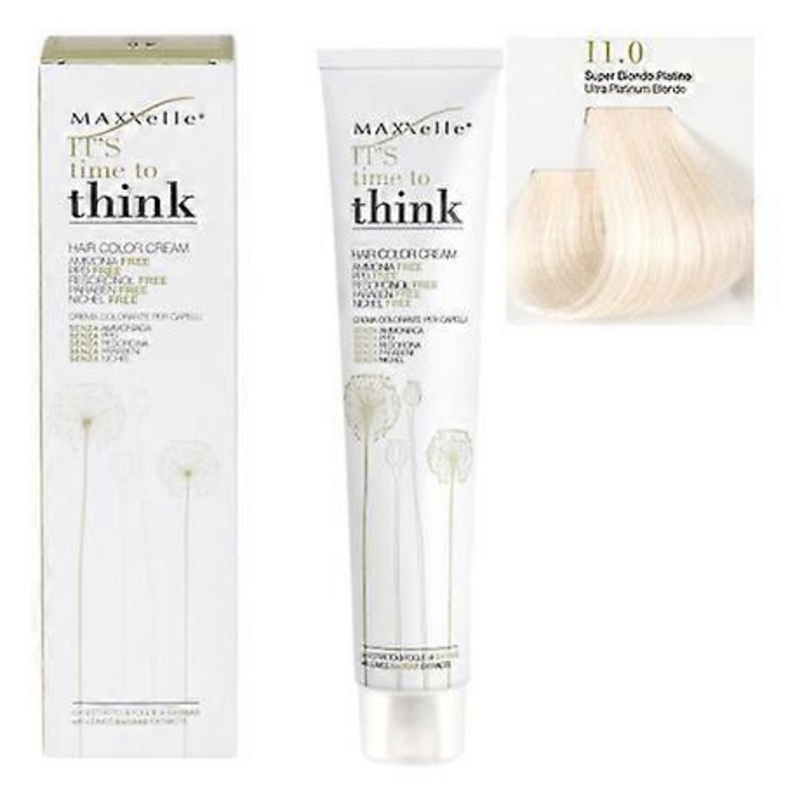 Superlighteners Blond 11.0 Ammonia-free Hair Color With Argan Oil Think  Maxxelle 100ml