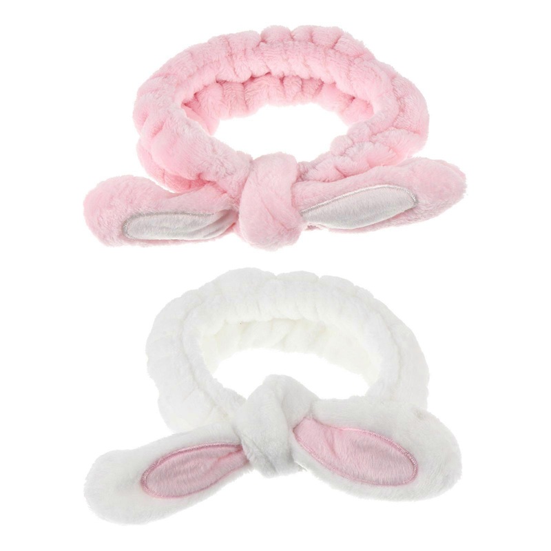 Bath Headbands for Dry Hair Protection, Adjustable and Skin-Friendly Design