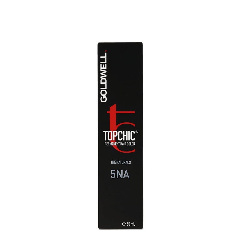 Goldwell Topchic The Naturals Light Natural Ash Blonde 5NA Hair Color 60ml
