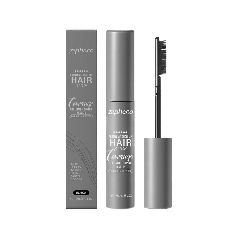 Waterproof Black Hair Care Cream for Color Correction & Coverage – Easy Application, 4ml
