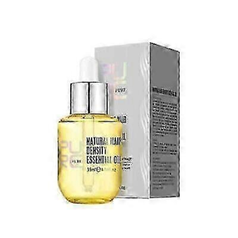 1-3pcs Pure Natural Hair Density Essential Oil, Purc Natural Hair Regrowth Essence, Purc Oil For Hair Growth, Purc Hair Growth Essential Oil