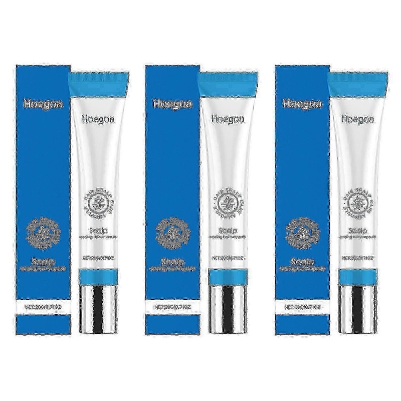 1-3Pcs Scalp Cooling Hair Growth Serum Roller, Scalp Cooling Hair Ampoule Hair Loss Treatment Serum for All Hair Types