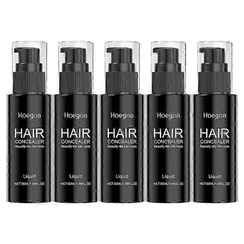 1-5x Hair Concealer, Hair Brown And Black, Natural Color Development, Gentle, Long-lasting And Easy To Clean And Refreshing Hair Salon