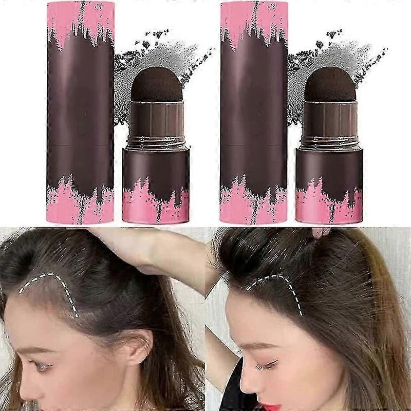 Hair Powder Hairline Powder Stick,quick Cover Thinning Hair In Seconds, Root Concealer Instantly Conceals Hair Loss For Women Girls