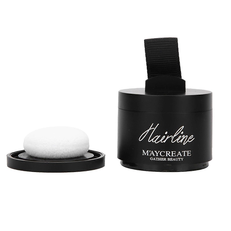 Poudre de contour des cheveux impermable pour femmes et filles, maquillage pour contour des cheveux, poudre d’ombre, brun clair