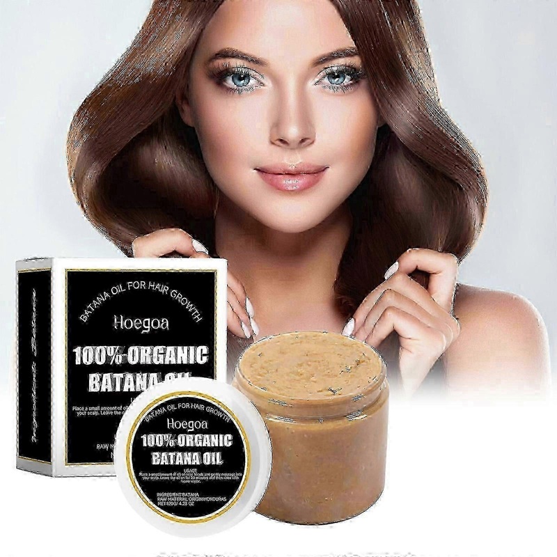 Pure Batana Butter Oil for Hair Growth, 100% Natural, Nourishes Damaged Hair, Prevents Loss & Conditions