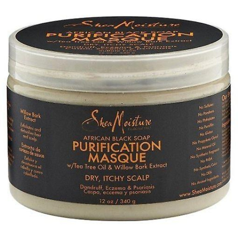Shea Moisture African Black soap Purification Masque 12oz