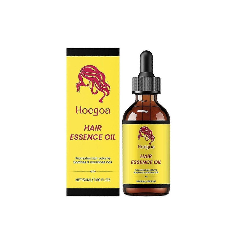 1-3PCS 50ml Natural Hair Essence Oil, Promotes Growth, Soothes & Nourishes Scalp, for Frizzy and Damaged, Suitable for Men and Women