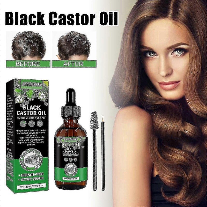 1pcs Jaysuing Castor Oil Hair Loss Treatment Moisturizing Hair Loss Treatments 1PCS