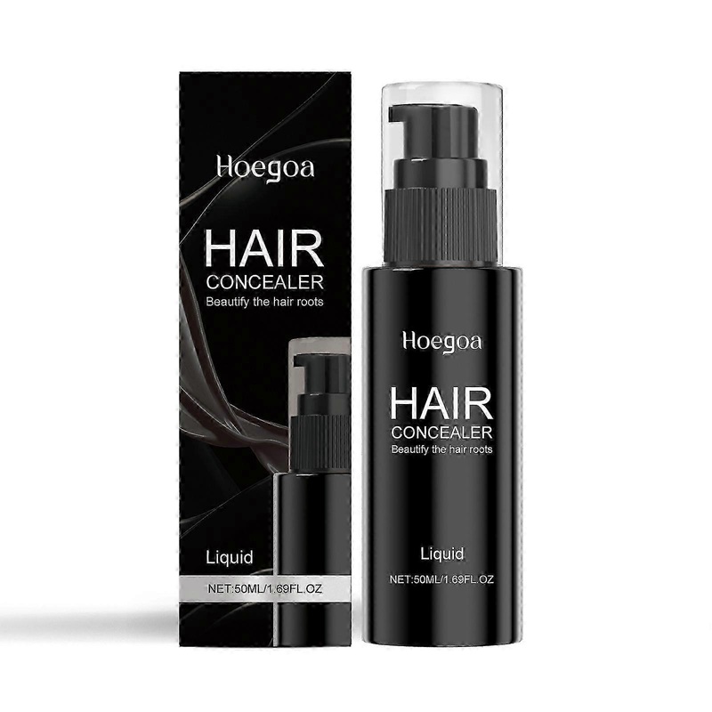 2025 Hoegoa hair concealer hair beauty brown black natural color gentle and long-lasting easy to wash refreshing hair beauty agent