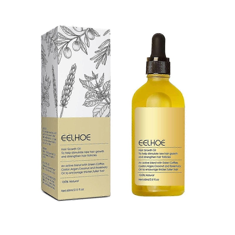 2025 Rosemary Hair Growth Oil 60ml – Natural Hair Loss Treatment, Prevents Thinning, Promotes Thick Growth