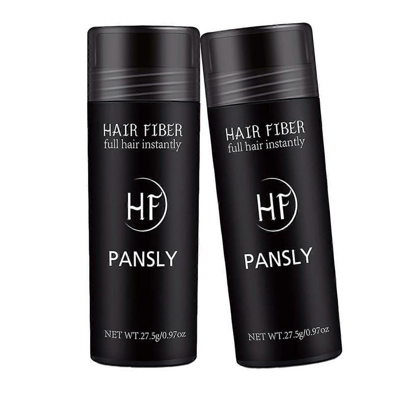 Hair Fibres Black, Hair Building Fibers, Hair Fibers for Thinning Hair Unisex, Waterproof Undetectable Instantly Natural Conceals Thinning Balding Hai