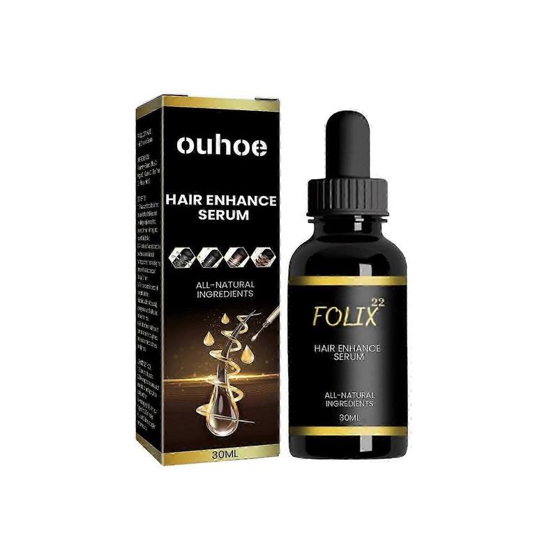 OUHOE Thickening Hair Essential Oil Moisturizes hair roots, strengthens hair, repairs damaged and dry hair care essential oil