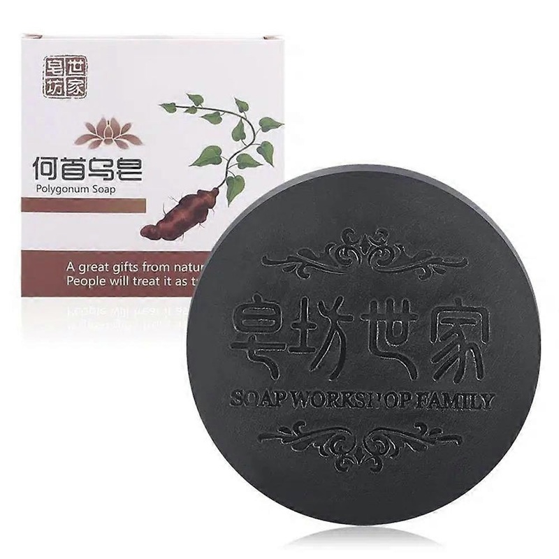 Polygonum Soap Hair Growth, Black & Thick Hair Fallopia Multiflora Shampoo Bar Polygonum Shampoo Soap, Polygonum