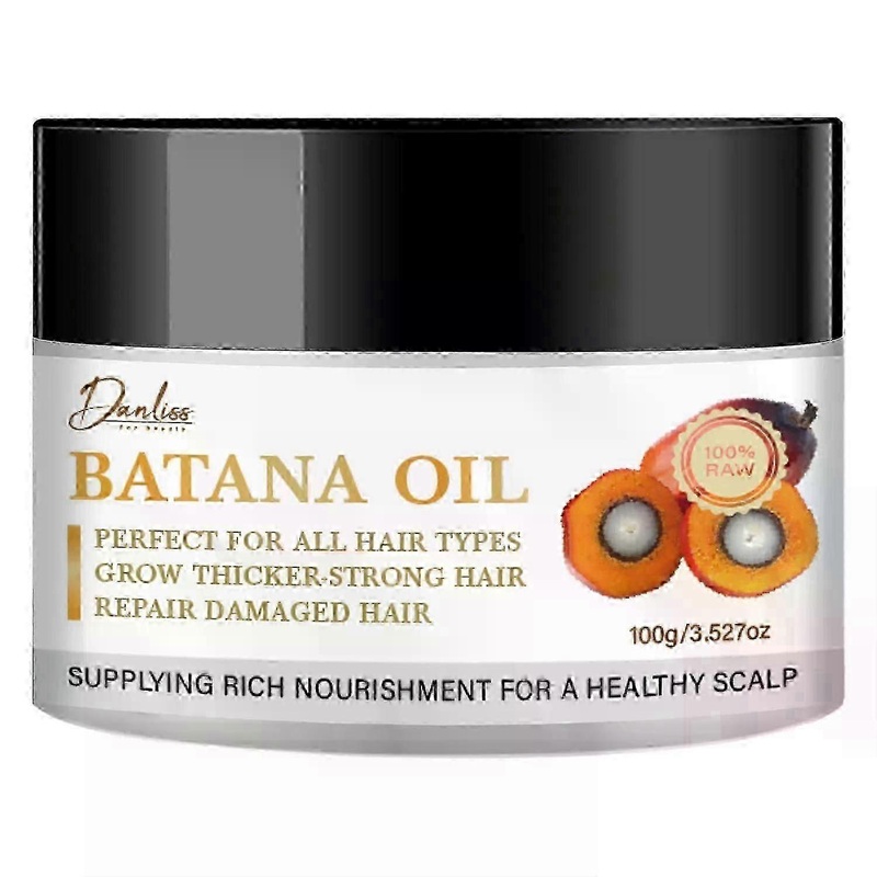Raw Batana Oil for Hair Growth, Batana Oil Organic for Hair Growth, Batana Oil for Hair Growth Dr Sebi Organic, Prevent Hair Loss and Enhances Hair Th