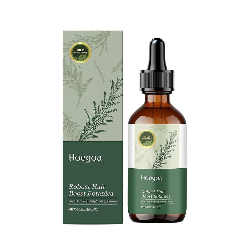 Robust Hair Boostanica Hair Growth Serum, Rosemary Hair Growth Serum for Thicker, Longer, Fuller Hair, Natural Strengthening Formula with Rosemary, Sc