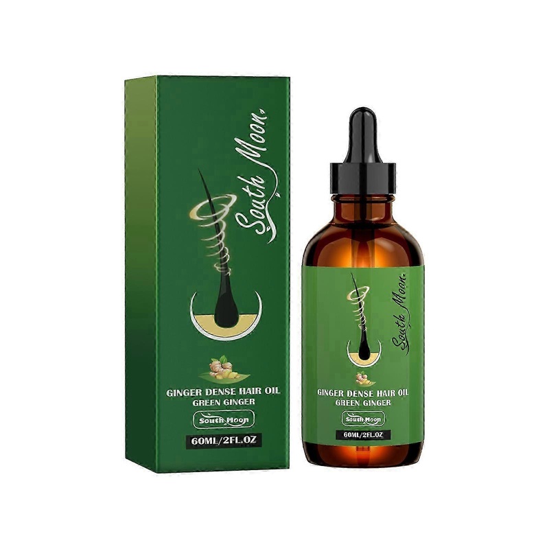 South Moon Ginger Hair Care Essential Oil Moisturizes and nourishes dry, frizzy hair, strengthens and nourishes it