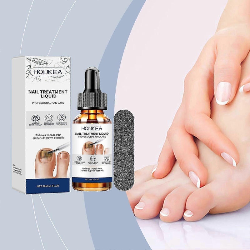 Toenail Repair Treatment, Extra Strength Nail Repair Liquid, Toenail Repair Solution for Thickened and Ingrow Nails, Restore Healthy Nails