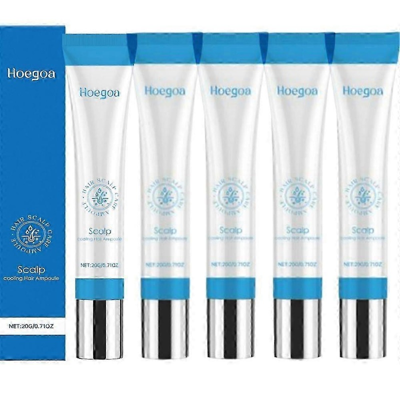 1/3/5X Scalp Cooling Hair Ampoule for Hair Loss Treatments, Scalp Cooling Hair Growth Serum, Soothing Nutrient-Rich Formula